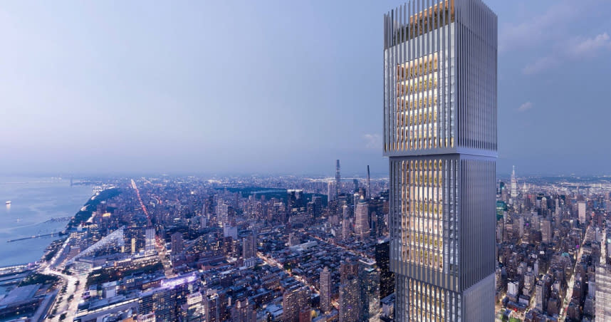 美國曼哈頓即將興建上寬下窄的摩天大樓「Affirmation Tower」。（圖／翻攝自Affirmation Tower官方網站）