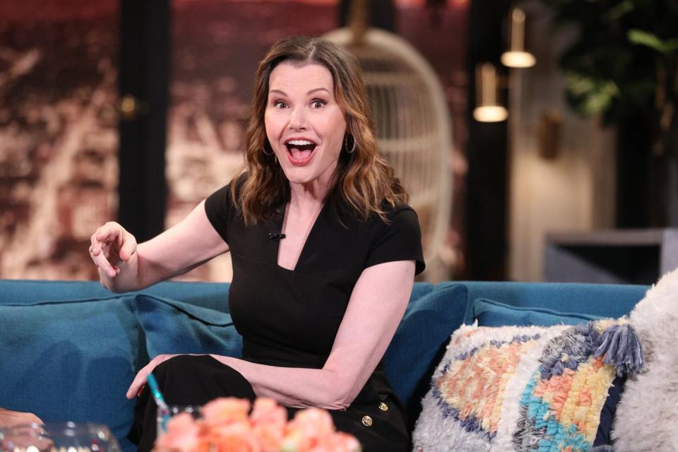 Now: Geena Davis