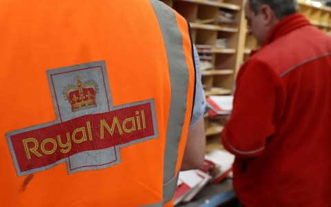 Royal Mail  - Credit: Andrew Milligan/PA