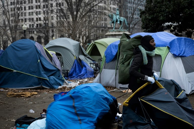 The Supreme Court's ruling could have wide-ranging impacts as cities across the United States deal with homeless encampments in public spaces (Brendan Smialowski)