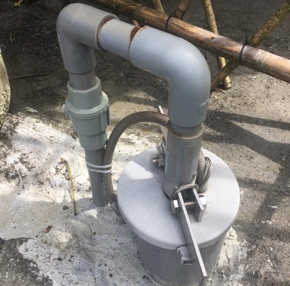 簡易自來水改善工程新增鑿井取水。   圖：新北市水利局提供