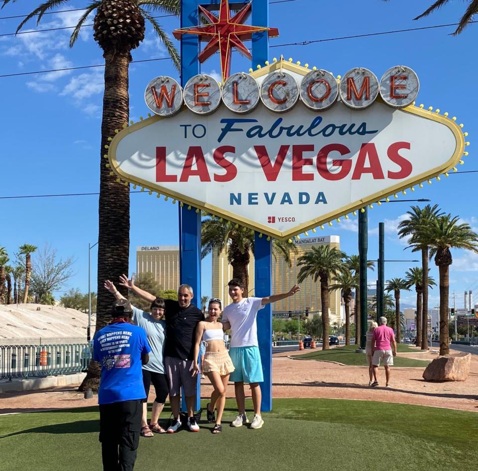 The “Welcome to Fabulous Las Vegas” sign is a draw for tourists in Las Vegas, and it’s free. The sign is owned by Utah sign company YESCO. | Lee Benson, Deseret News