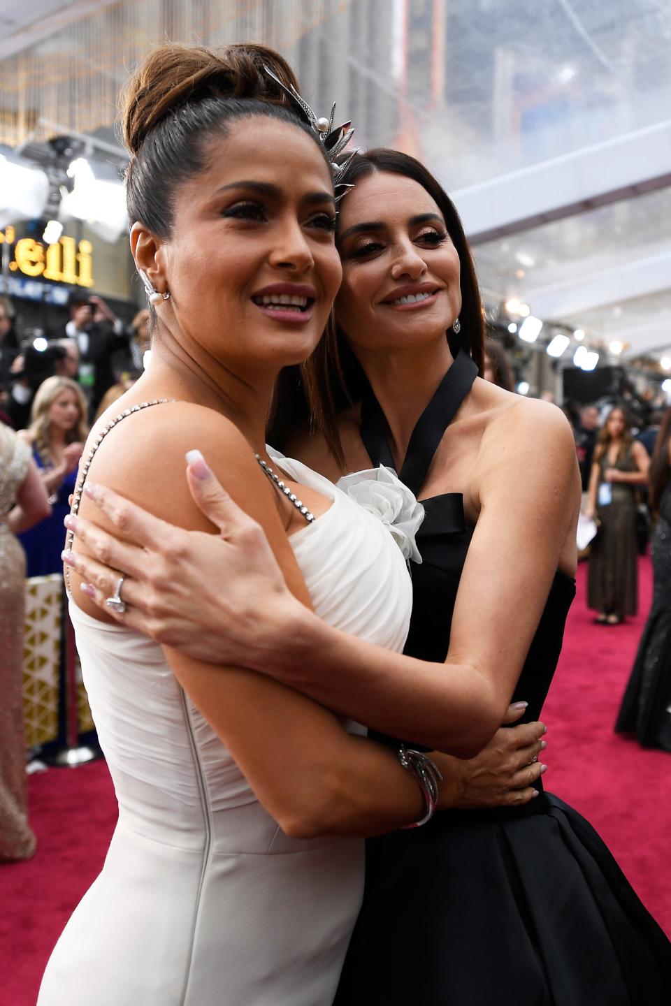 Salma Hayek and Penelope Cruz 