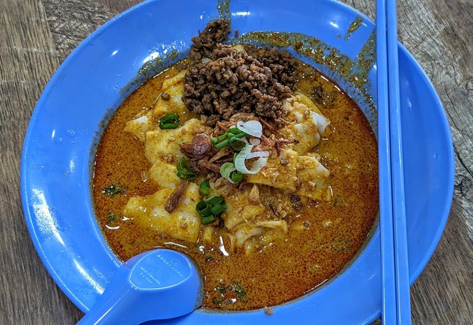 Curry 'chee cheong fun' was a surprise hit.