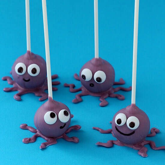 octopus cake pops