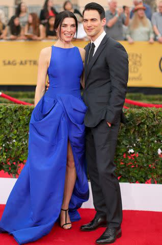 <p>Mark Davis/WireImage</p> Julianna Margulies and Keith Lieberthal attend the 2015 Screen Actors Guild Awards.