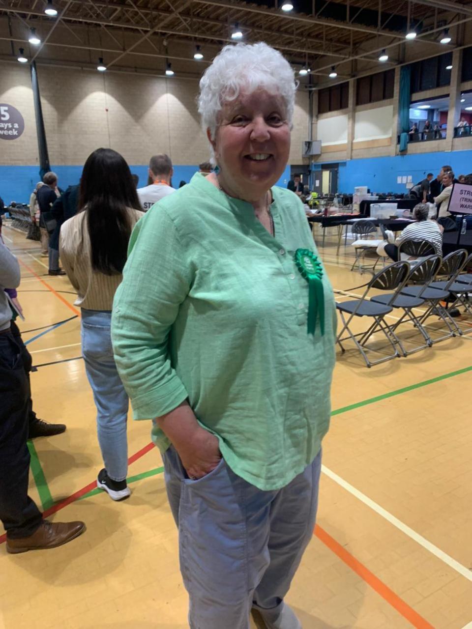 Stroud News and Journal: Kate Kay has been elected as Green Party councillor for Nailsworth and Horsley on Stroud District Council - the former seat of her late husband Norman 