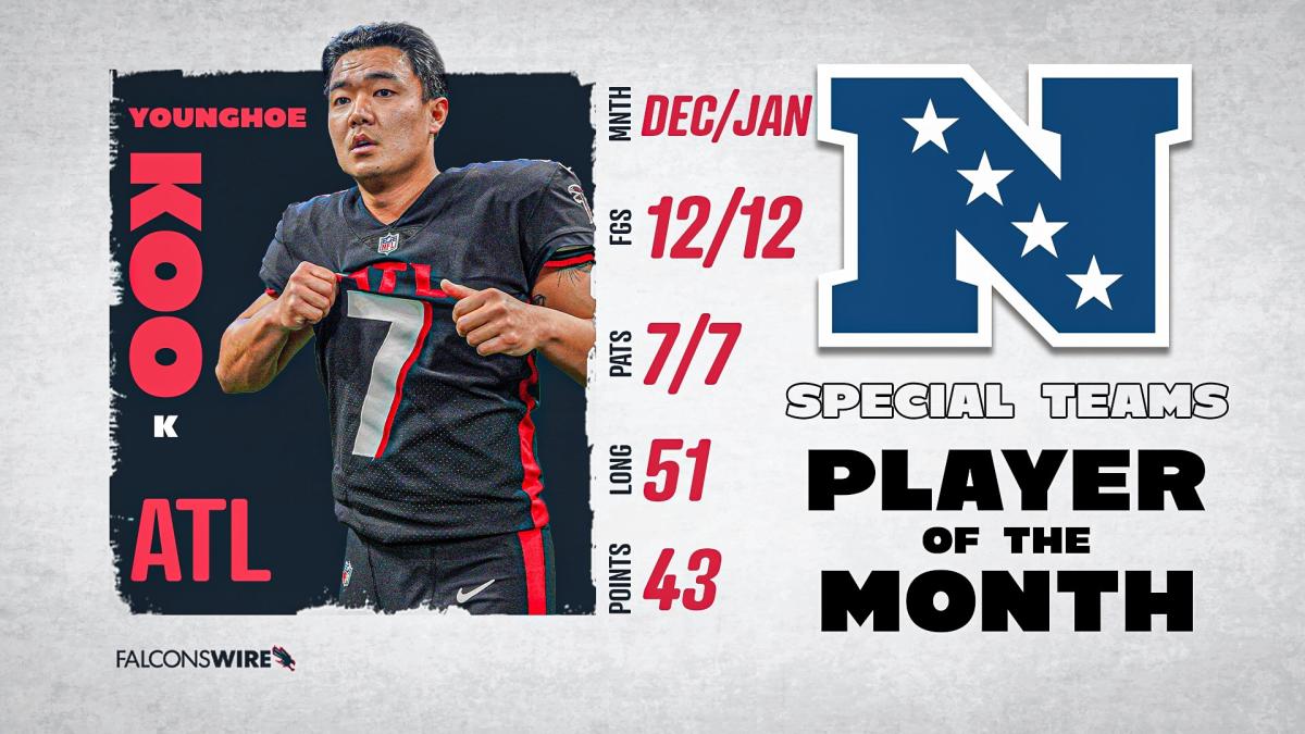 Younghoe Koo snags NFC Special Teams Player of the Week honors again - The  Falcoholic