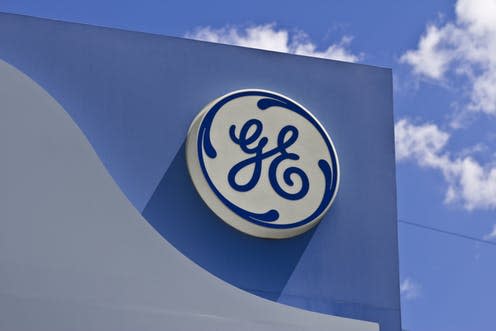 <span class="caption">Corporate powerhouse.</span> <span class="attribution"><a class="link " href="https://www.shutterstock.com/image-photo/cincinnati-circa-june-2016-general-electric-435218023?src=kzOYR5rdkVpyRabYHraKkw-1-2" rel="nofollow noopener" target="_blank" data-ylk="slk:Jonathan Weiss;elm:context_link;itc:0;sec:content-canvas">Jonathan Weiss</a></span>