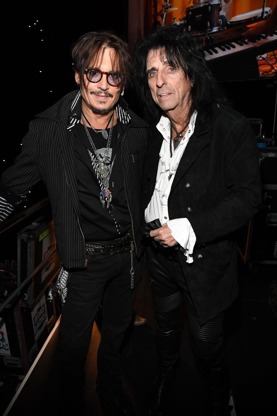 Johnny Depp & Alice Cooper