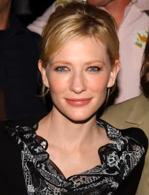 Cate Blanchett at the Los Angeles screening of Touchstone Pictures' The Life Aquatic with Steve Zissou