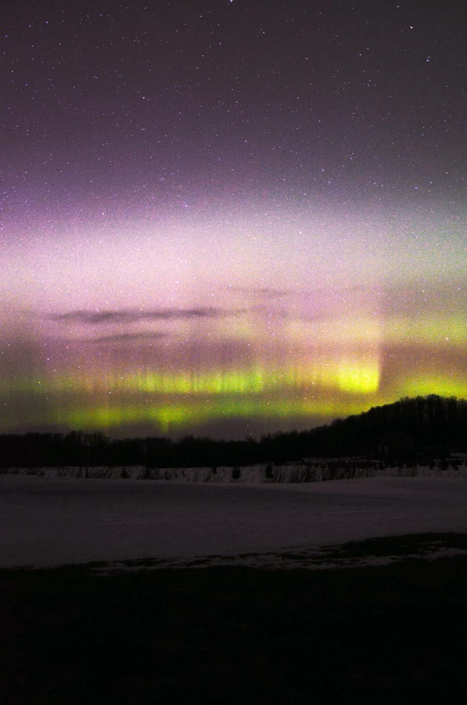 The northern lights are making surprise appearances across the U.S. this week.