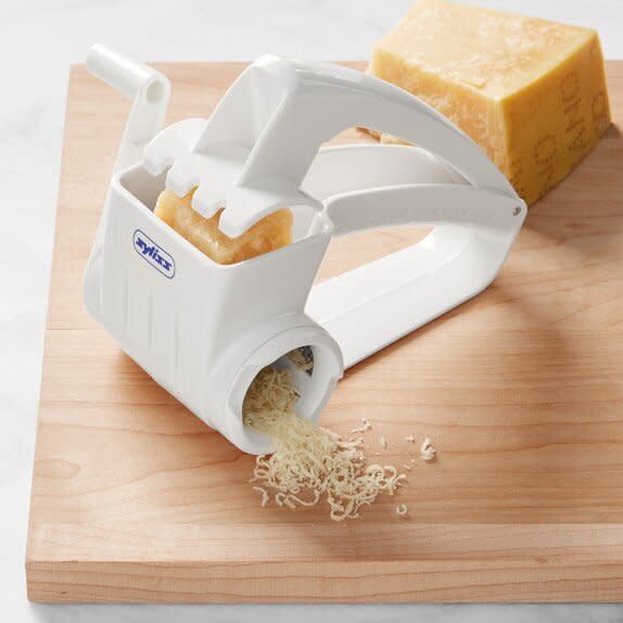 <a href="https://www.williams-sonoma.com/products/zyliss-restaurant-cheese-grater/?cm_cat=Google&amp;sku=4721309&amp;catalogId=58&amp;cm_ite=4721309&amp;gclid=CjwKCAjwqfDlBRBDEiwAigXUaEmOAkZ7zSkdV1S9Gs0Oxqv3TNXqrAkNIfs-0bVyjbROm8LEKVxtgRoCDFIQAvD_BwE&amp;cm_ven=PLA&amp;cm_pla=Cooks%27%20Tools%20%3E%20Graters%20%26%20Zesters" target="_blank" rel="noopener noreferrer">This cheese grater</a> is strong enough to shred tough items like candied nuts. (Photo: Williams-Sonoma)