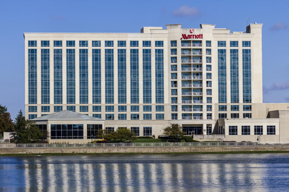 Hotel Marriott en Indianapolis. (Getty Images).