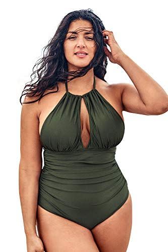 Plus Size One Piece Swimsuit