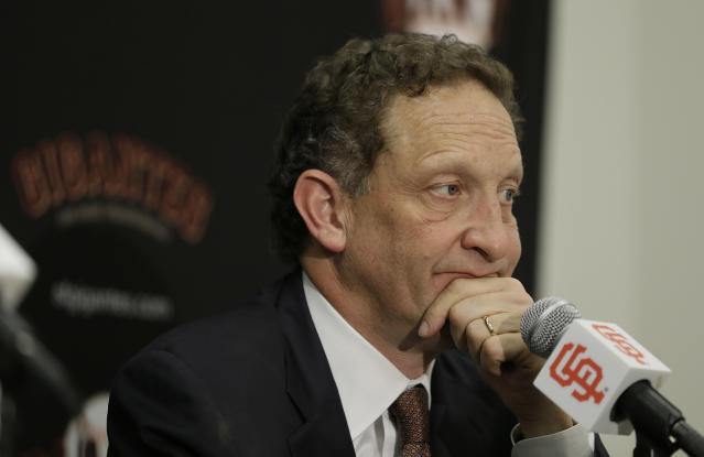 Video shows Giants CEO Larry Baer in altercation with wife