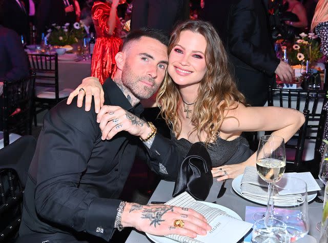 Stefanie Keenan/Getty Adam Levine and Behati Prinsloo