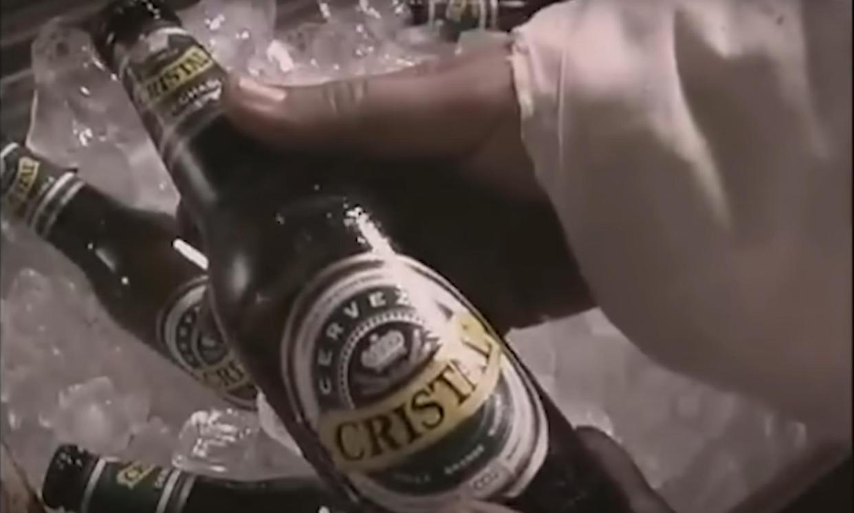 <span>Cue jingle … Star Wars Cerveza Cristal beer edit, part of a 2003 campaign in Chile called Stop the Zapping.</span><span>Photograph: CCU/ Lucasfilm</span>