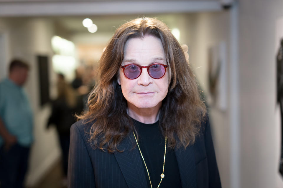 Ozzy Osbourne has been hospitalised after complications with the flu. Photo: Getty Images