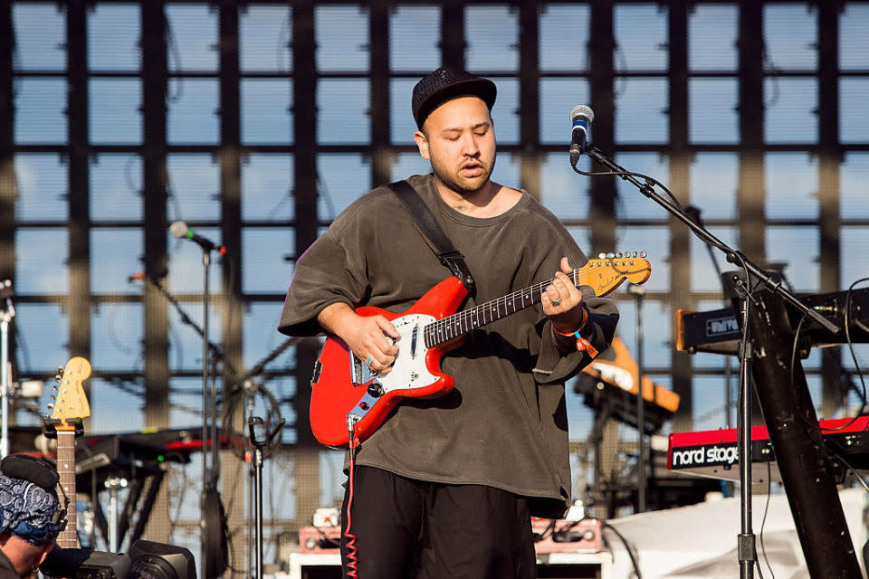 Ruban Nielson of Unknown Mortal Orchestra performs at the Sasquatch Music Festival at the Gorge Amphitheatre on May 27, 2016 in George, Washington. (Photo: Suzi Pratt/WireImage)