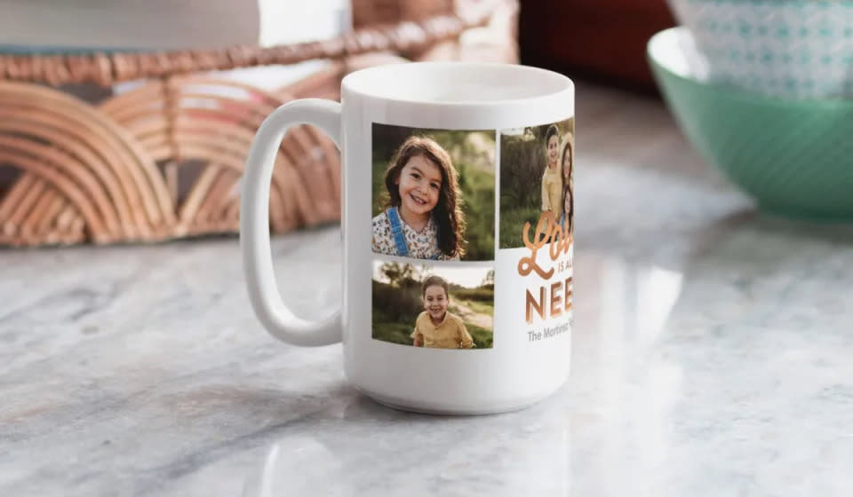 ¡Imprime tu rostro en una taza para esta Navidad! (Foto: Amazon) (Amazon)