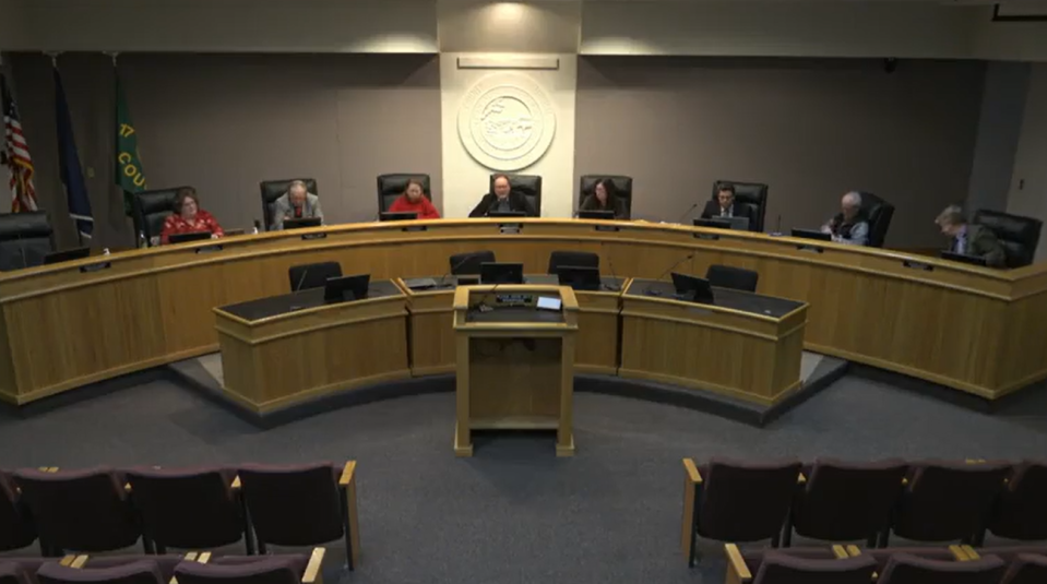 The Augusta County Board of Supervisors on Wednesday.