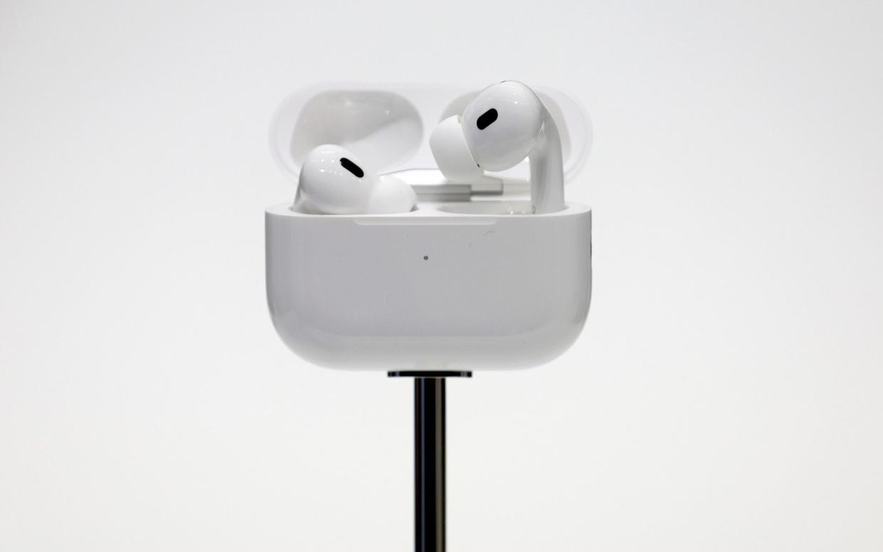 The company said it meant the AirPods Pro headphones acted as a "clinical grade hearing aid".