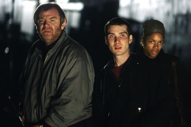 <p>20thCentFox/Courtesy Everett Collection</p> Cillian Murphy, middle, appears in "28 Days Later," with Brendan Gleeson and Naomie Harris