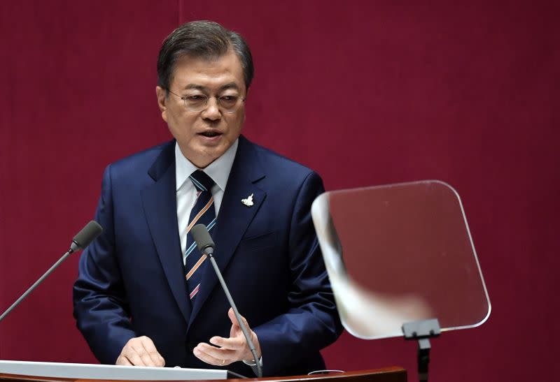 Opening ceremony of the 21st National Assembly, in Seoul