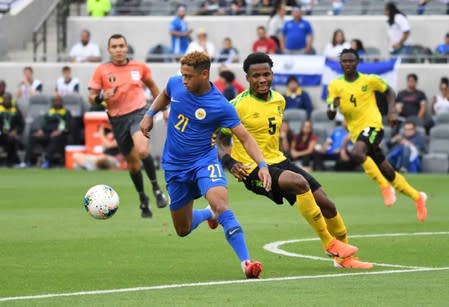 Soccer: CONCACAF Gold Cup-Jamaica at Curacao