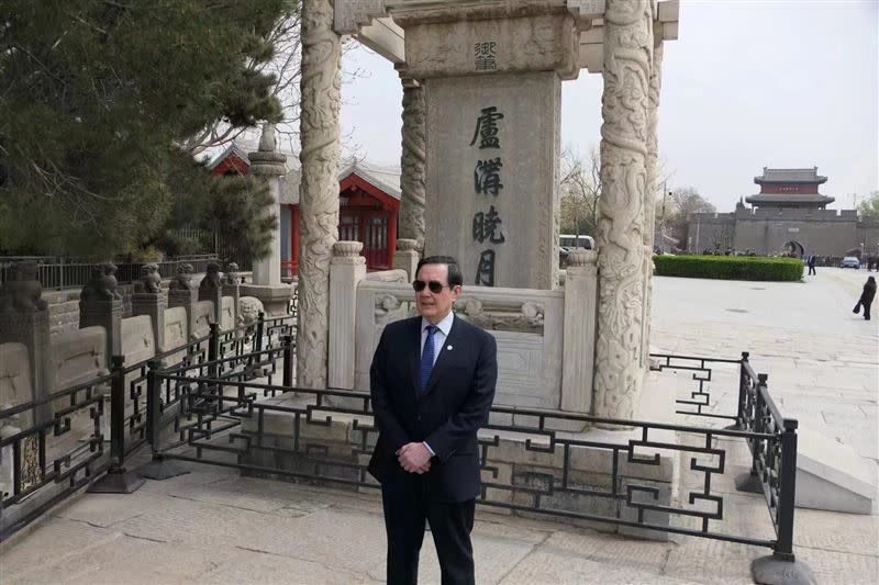 馬英九參訪中國人民抗日戰爭紀念館及盧溝橋（圖／馬英九基金會提供）