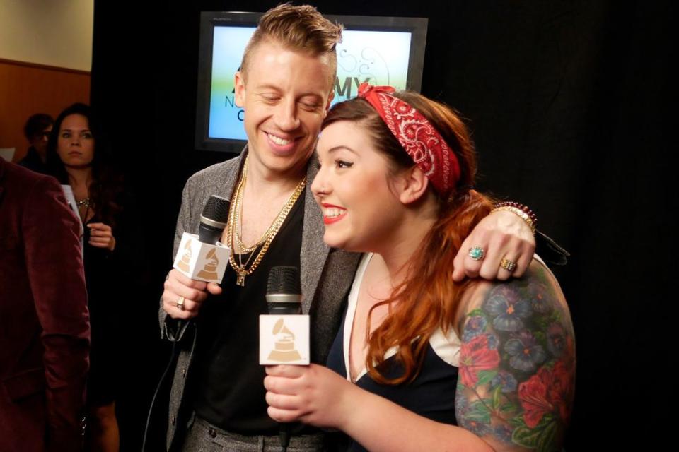 Macklemore and Mary Lambert | Francis Specker/CBS