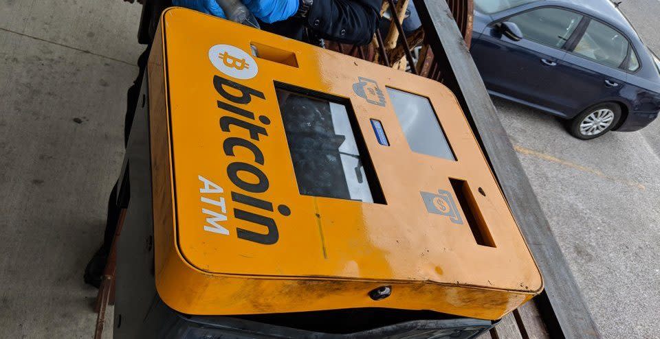 The Memphis Bitcoin ATM theft may have been an inside job, the company said. | Source: BitKing/Reddit