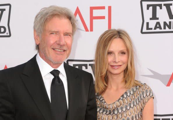 Harrison Ford and Calista Flockhart © Photo by Alberto E. Rodriguez/Getty Images