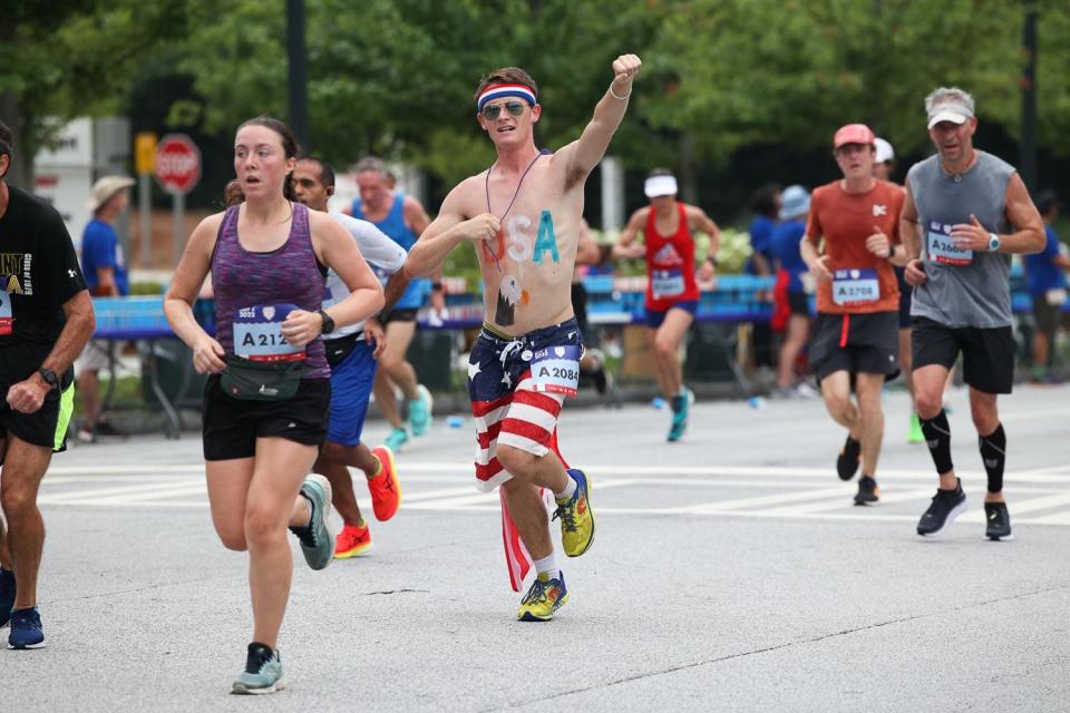 Here are some more photos from the 2022 Peachtree Road Race.