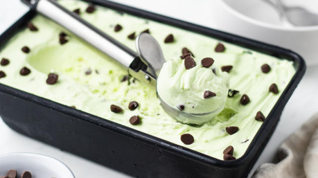 Cool Mint Crunch Ice Cream