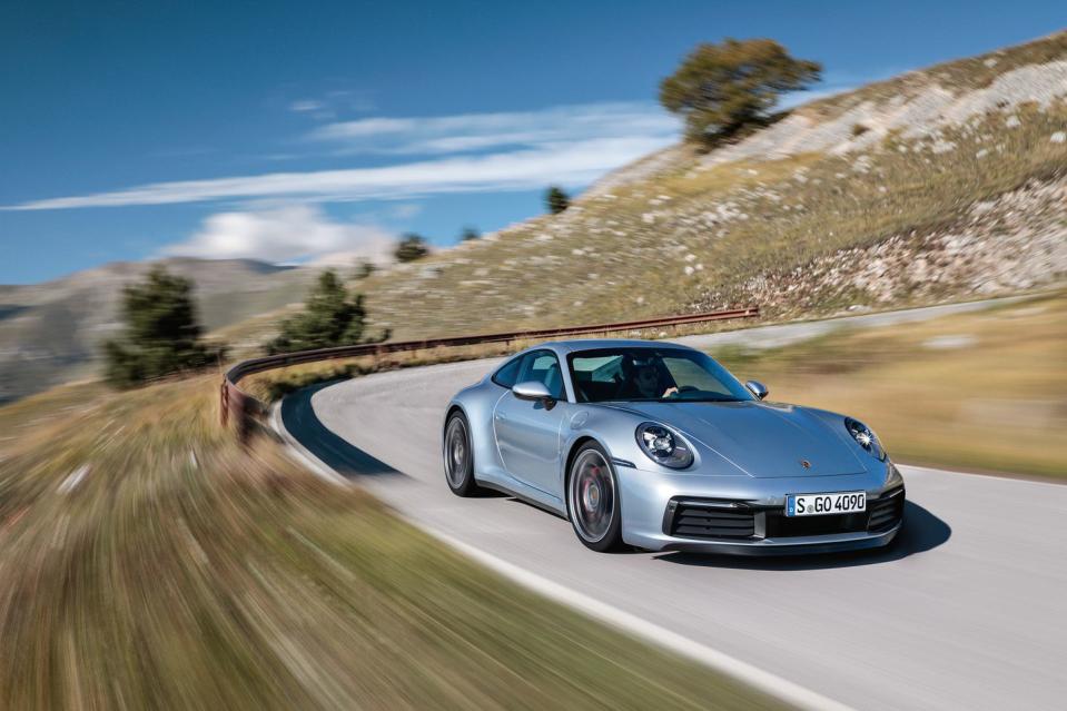 <p>So here we are in front of an urfa-dusted 911, the 2020 model that will go on sale this summer. People who care will call it the 992. Everyone else will call it the 911, and to them, the design is the same as it has always been.</p>