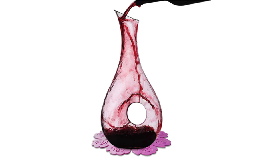 Lead-Free Premium Crystal Glass Red Wine Decanter