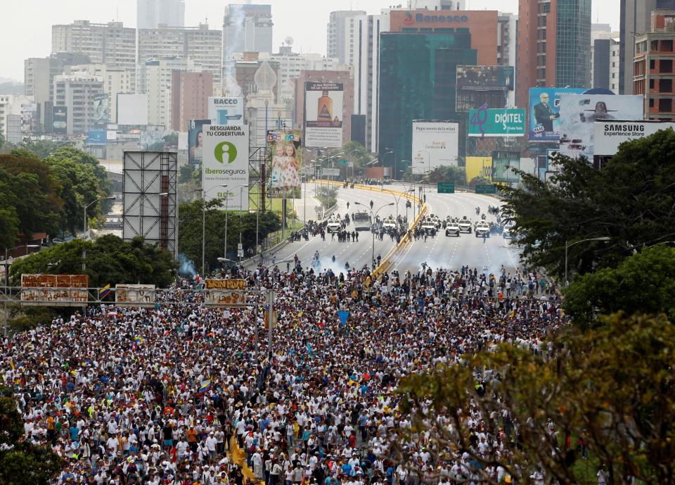 FOTOS: Venezuela encendida por "la madre de las marchas"