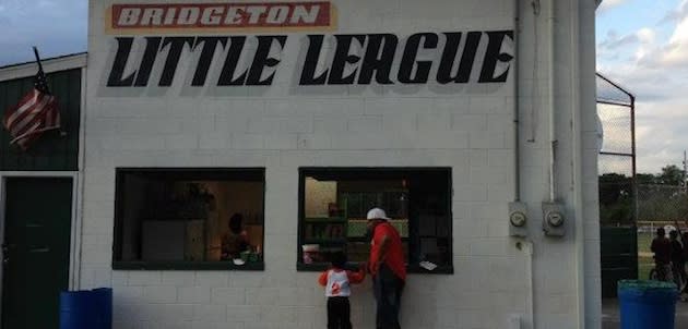 The Bridgeton Little League fields ... when not being terrorized by a groundhog — Facebook