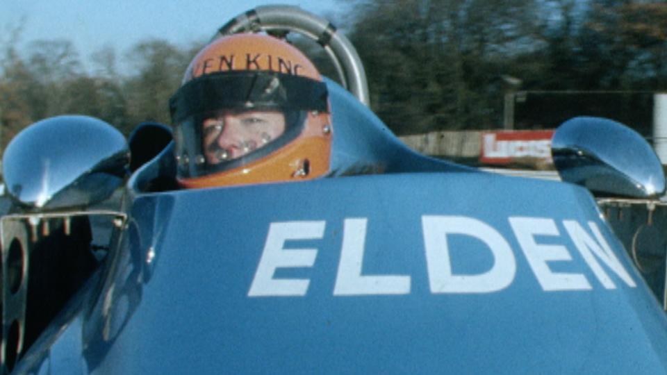 Mother-of-five Margaret McEwan-King appeared on the BBC current affairs programme after trading in her old car in for a F1 car which she raced in her spare time (BBC/PA)