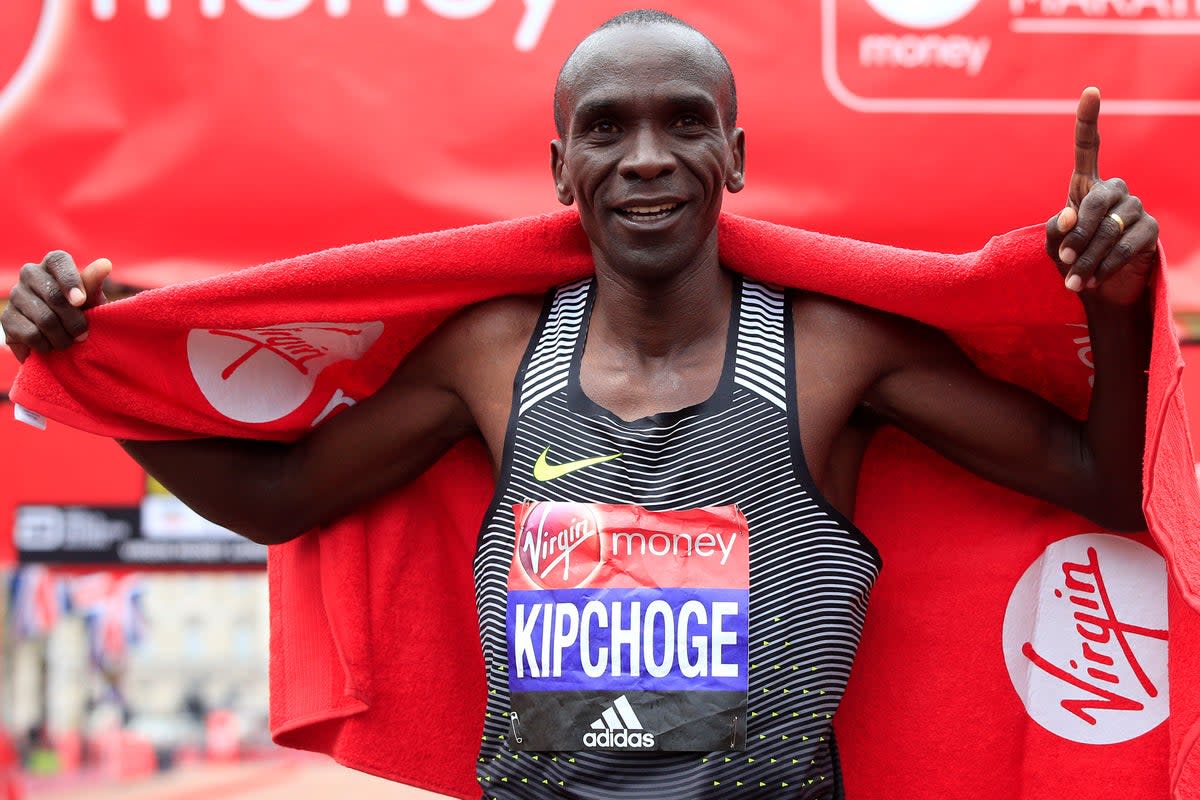 Eliud Kipchoge retained his London Marathon title (Jonathan Brady/PA) (PA Archive)