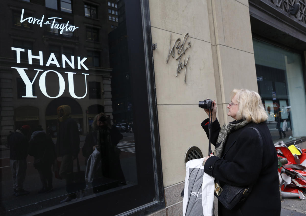 Lord & Taylor files for bankruptcy protection