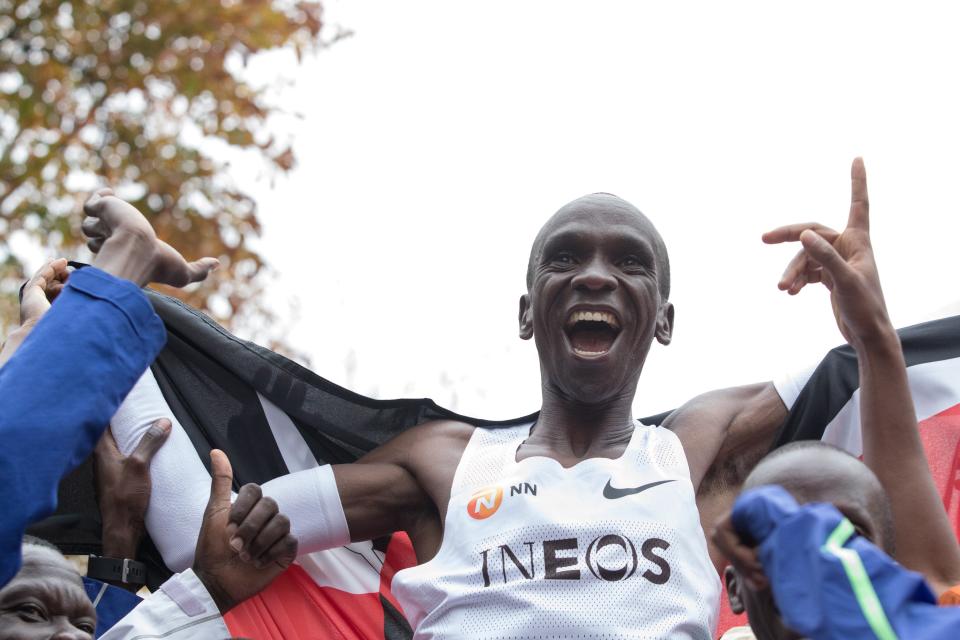 In photos: Kipchoge's 1:59 marathon