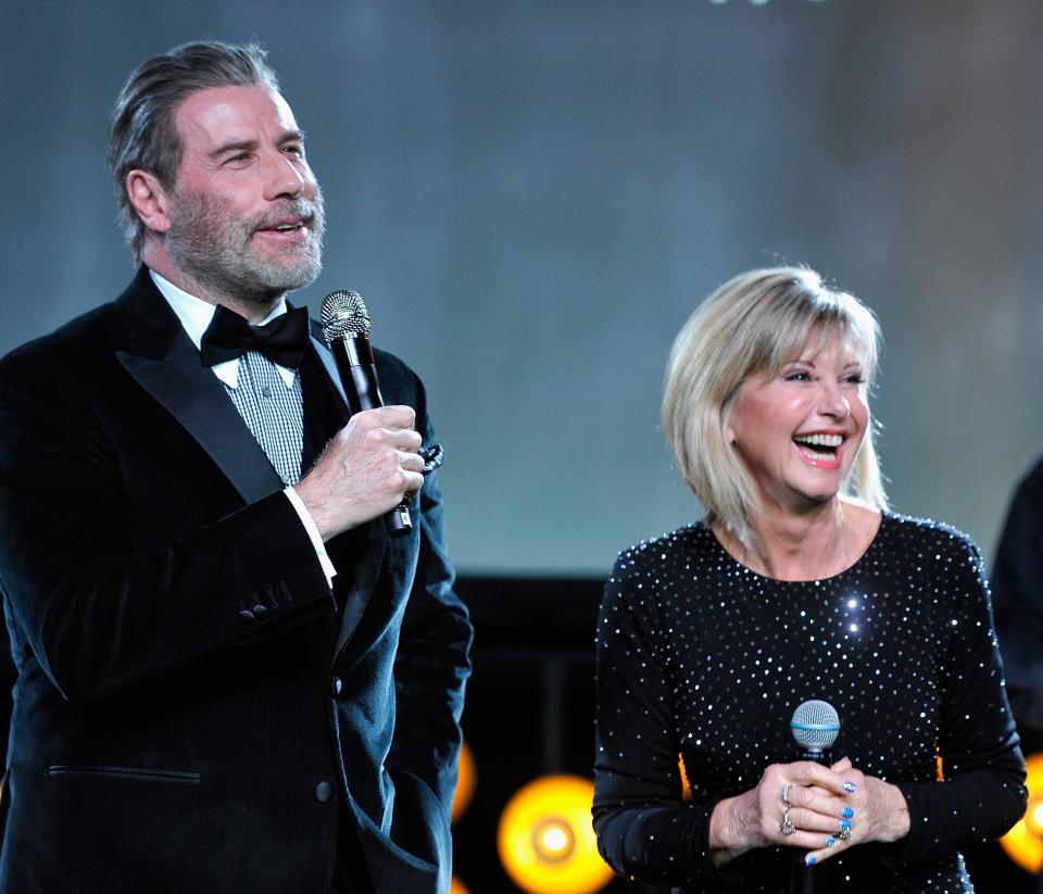 olivia newton john john travolta