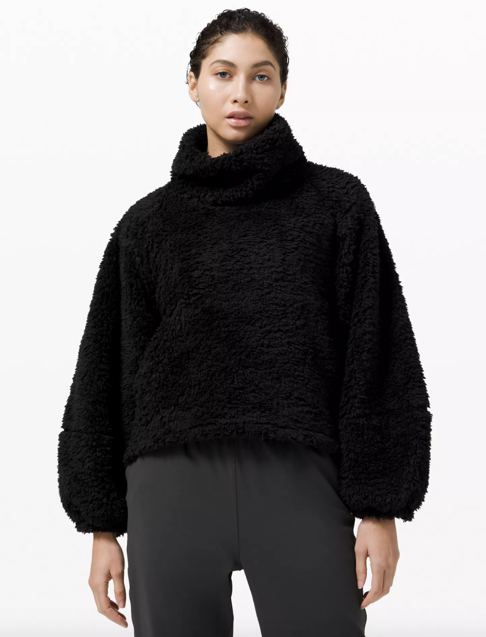 Warm Restore Sherpa Pullover - $69 (originally $154).