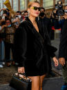 <p>Rita Ora arrives at Fendi's fashion show during Milan Women's Fashion Week on Wednesday in Italy.</p>