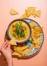 <p>The infinitely versatile cashew does it again with this "cheesy" <a href="https://www.delish.com/cooking/g1992/tex-mex/" rel="nofollow noopener" target="_blank" data-ylk="slk:Tex-Mex dip;elm:context_link;itc:0;sec:content-canvas" class="link ">Tex-Mex dip</a> that's hard to distinguish from the <a href="https://www.delish.com/cooking/recipe-ideas/a25647686/queso-dip-recipe/" rel="nofollow noopener" target="_blank" data-ylk="slk:original;elm:context_link;itc:0;sec:content-canvas" class="link ">original</a>. Make it yours: Swap the chipotle with your favorite salsa, a can of Ro-tel, or harissa for a slightly different flavor profile.</p><p>Get the <strong><a href="https://www.delish.com/cooking/recipe-ideas/a36816841/vegan-queso-recipe/" rel="nofollow noopener" target="_blank" data-ylk="slk:Chipotle Vegan Queso recipe;elm:context_link;itc:0;sec:content-canvas" class="link ">Chipotle Vegan Queso recipe</a></strong>.</p>