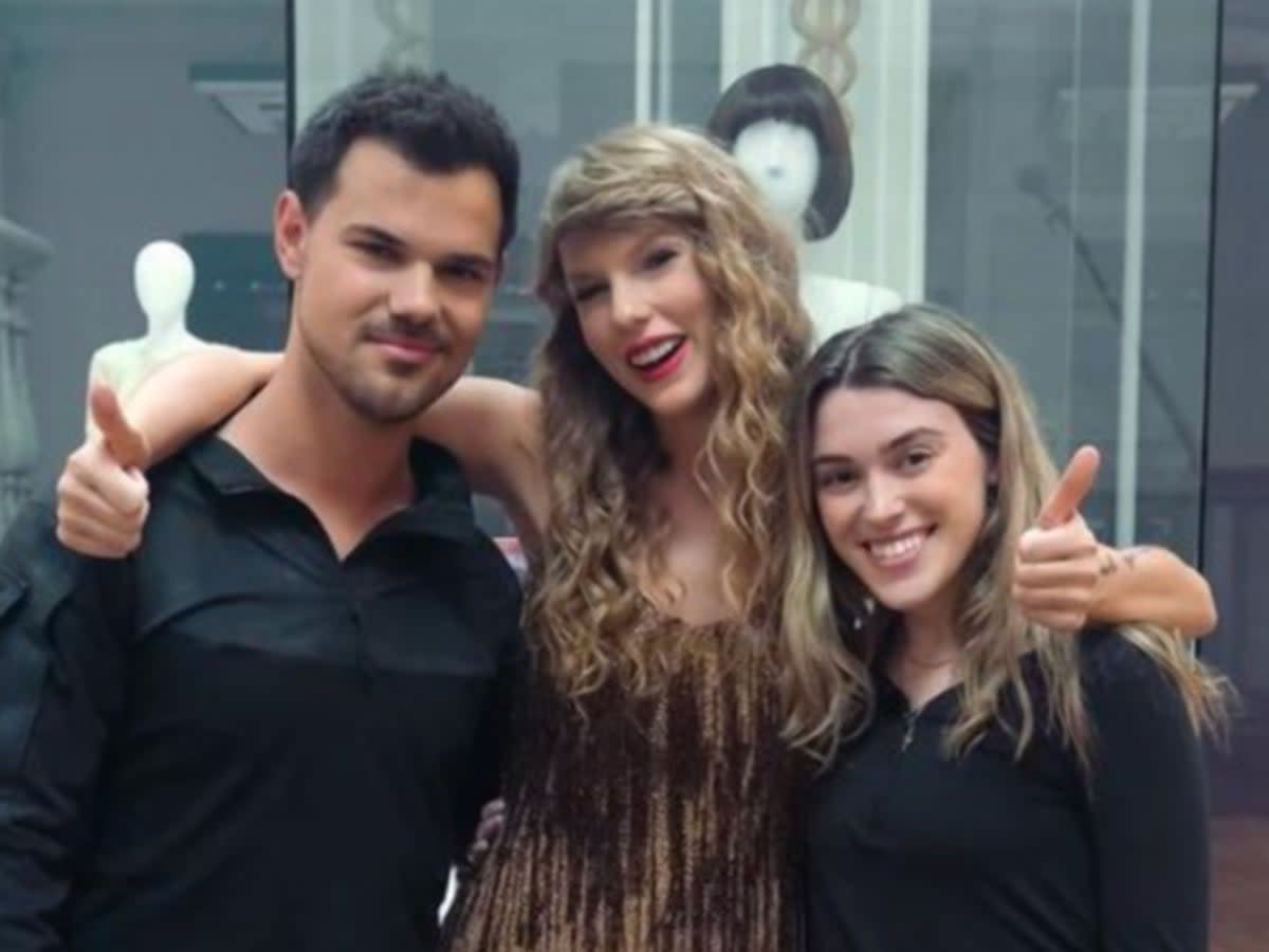 Taylor Lautner, Taylor Swift and Taylor Dome  (Instagram @taylautner)