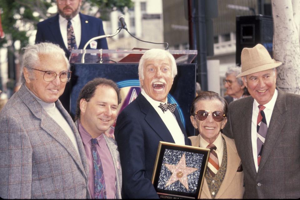 1993: Dick Van Dyke is ecstatic about his star